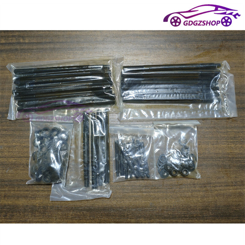 Cylinder Head Stud Bolts Nuts Kit for 97-03 for Chevy LS1 LS2 LS6 LQ9 4.8L 5.3L 5.7L