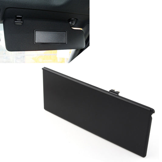 Sunvisor Vanity Mirror Cover for Land Rover for Range Rover Sport Evoque Dis 4 Black