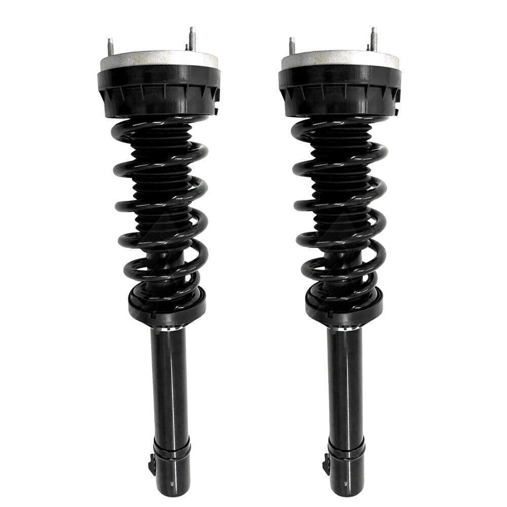 Front L+R shock absorber struts with electric adjustment for Jeep Grand Cherokee Overland SRT8 (2012-15)
