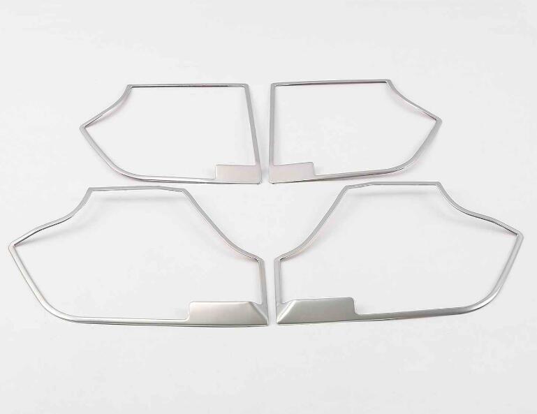 for Honda CR-V CRV 2017-2022 Silver Titanium Inner Door Speaker Frame Trim 4Pcs