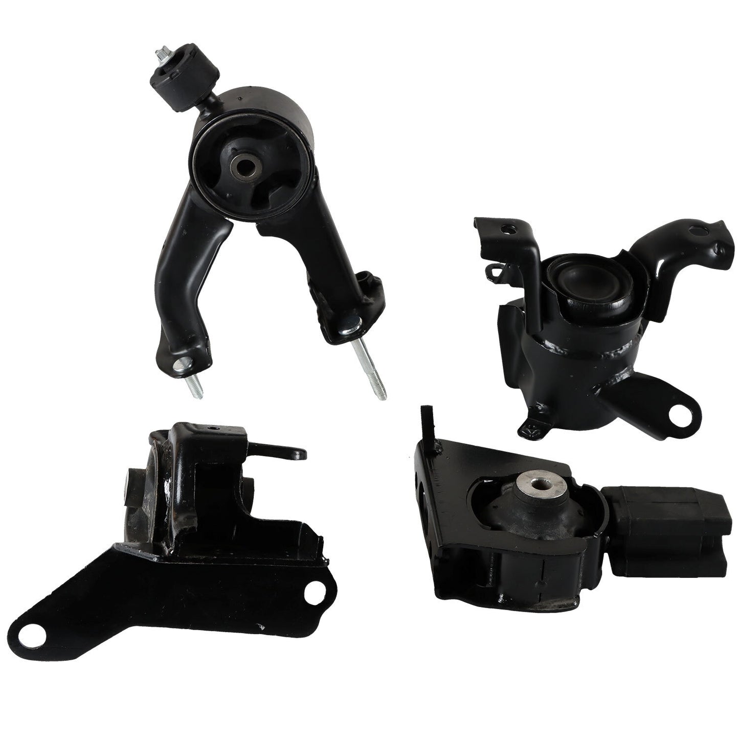 4PCS Motor Mount Set for 14-19 for Toyota for Corolla 1.8L Engine Auto CVT Transmission