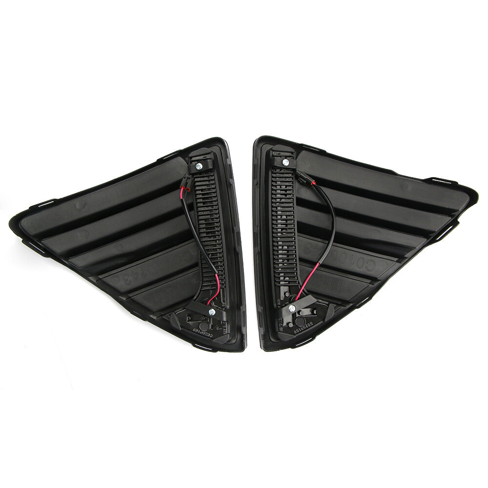 A pair of front-wheel drive daytime running lights and fog lights (DRL) for Ford Focus 2011-14 LED