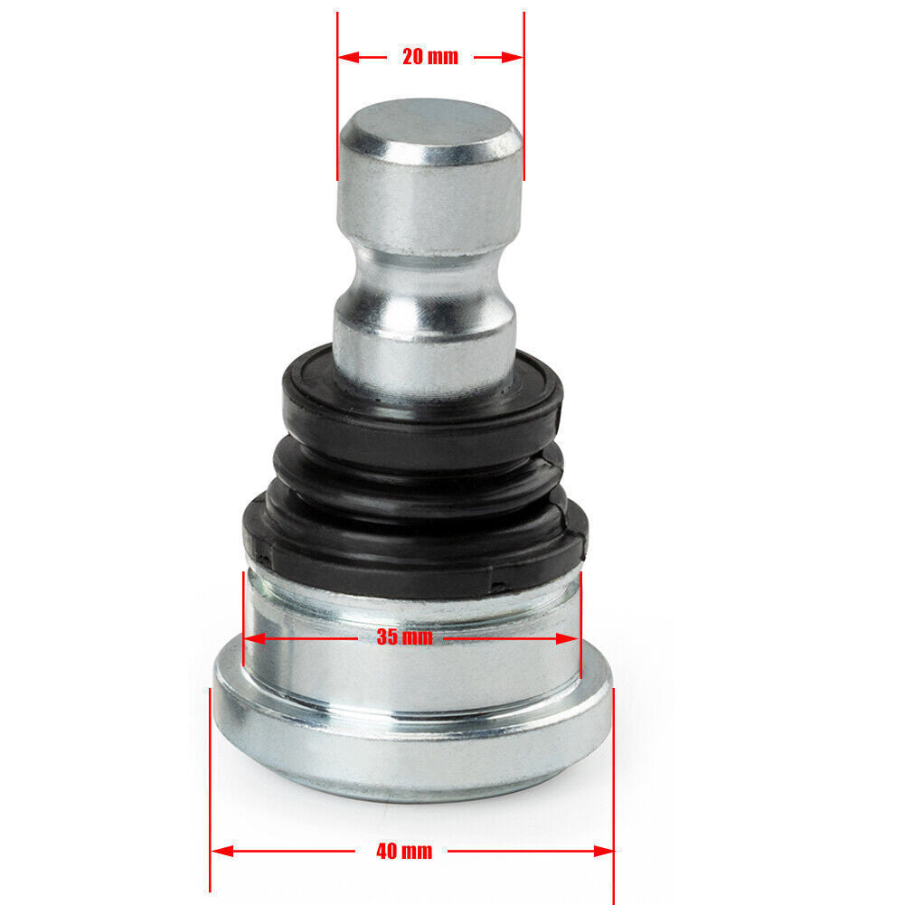 4-Pack Upper Lower Front Ball Joints for Polaris RZR 900 - XP 4 S Trail 7082507