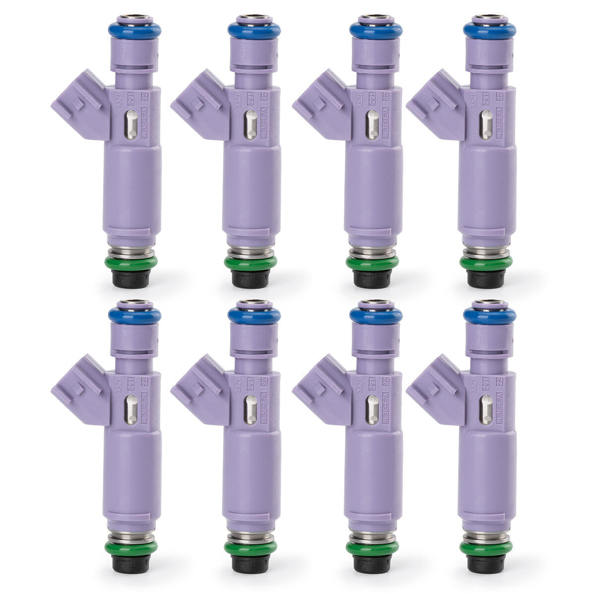 8PCS Fuel Injectors 9L3E-E7A M-9593-LU24A Replacement Set NEW for Ford for Mustang