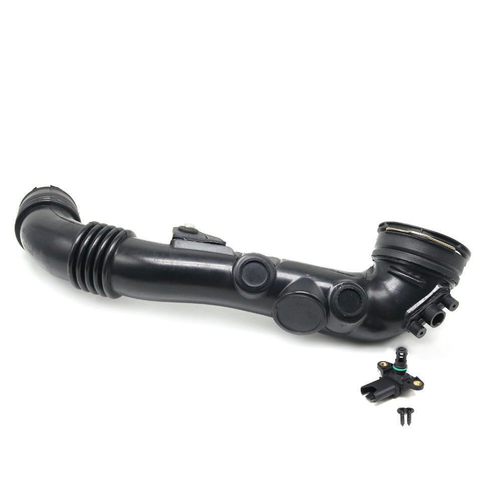 1X Air Intake Pipe Intercooler Hose Black for BMW 335i xDrive Base Coupe 2-Door
