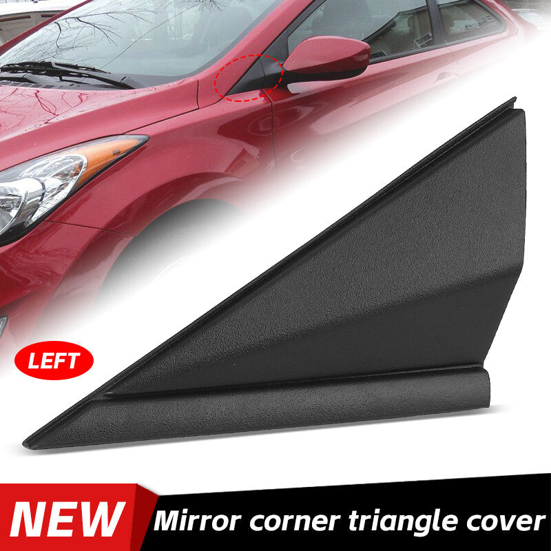 Driver Left Fender Pillar Trim Mirror Corner Molding for Hyundai for Elantra 14-16