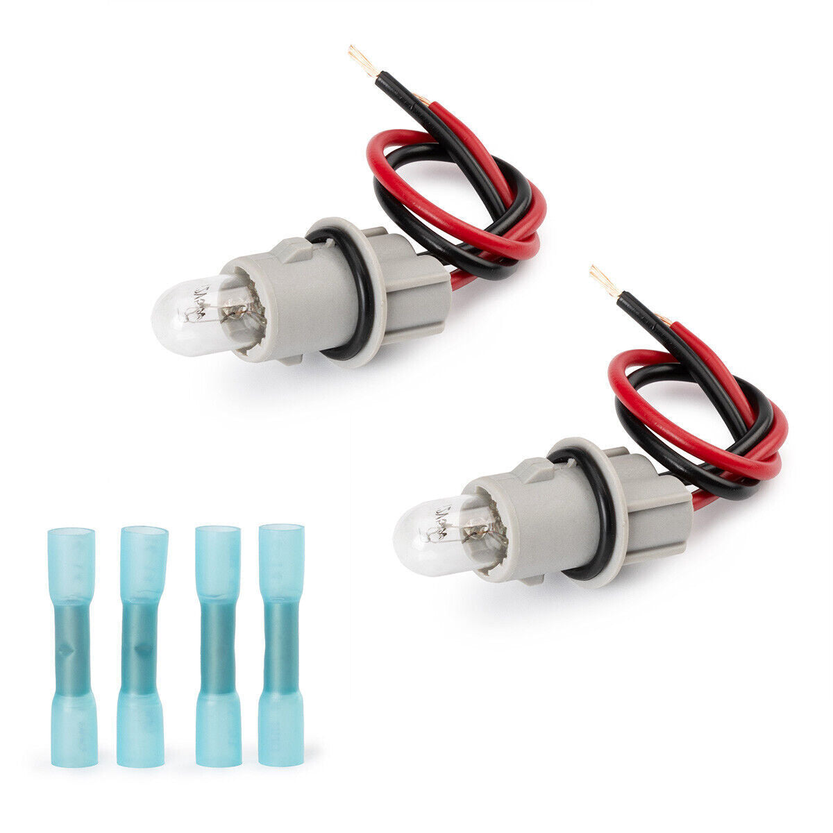 2PCS A0005400966 Side Marker Lamp Light Bulb Socket Wire Harness for Mercedes