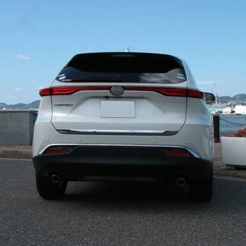 Rear Trunk Door Chrome Tailgate Molding Trim For 2020-2023 for Toyota Harrier Venza