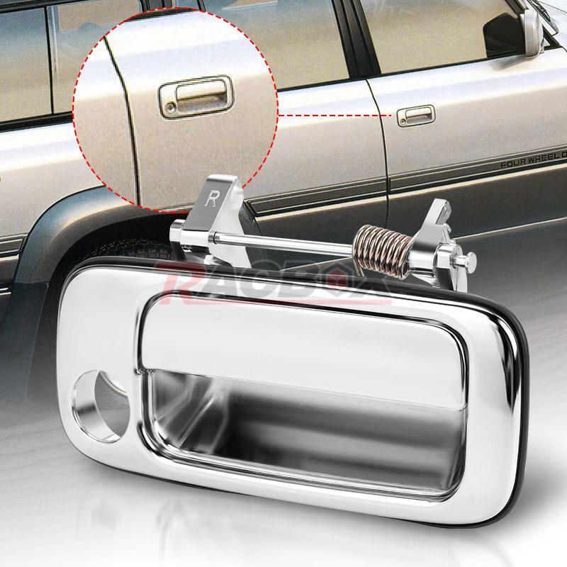 Front Right Chrome Outer Door Handle for Toyota Landcruiser 80 Series 1990-1998