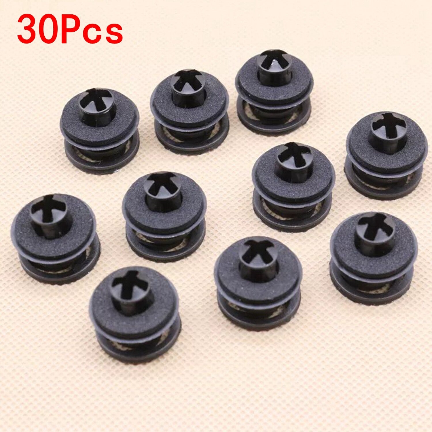 30 Nylon Clips 3B0-868-243 Door Trim Panel Retainer for VW for Golf for Jetta Mk4 for Passat