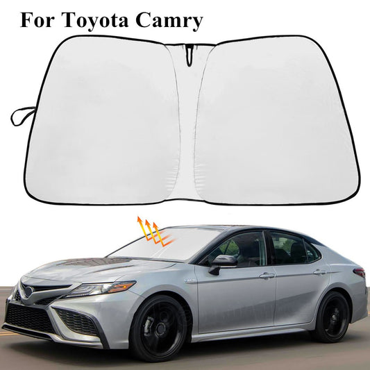 for Toyota for Camry Accessory Windshield Sun Shade Foldable UV Block Visor Cover