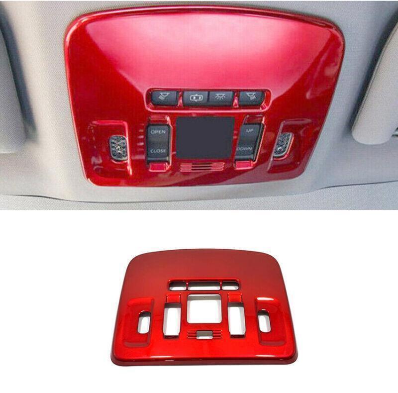 for Toyota for Camry 2018-23 Glossy Red Front Reading Lamp Frame Cover Trim Bezel 1X