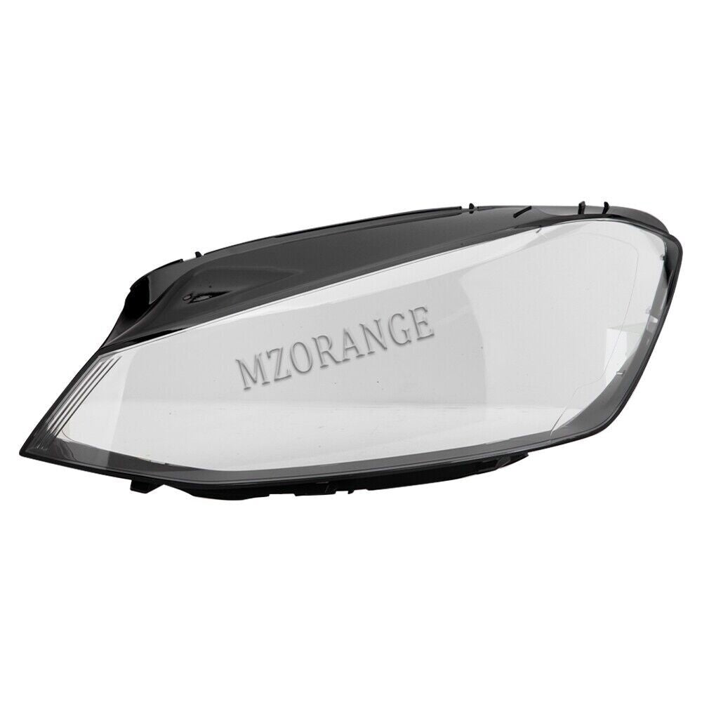 2¡Á F¨¹r for VW for Golf MK7 2013-2016 Scheinwerferglas Linse Scheinwerfer Abdeckung L+R
