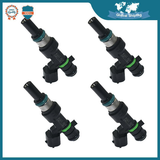 x4 Fuel Injector 16600-ED000 for 2007-2013 for Nissan Versa Micra Tiida Qashqai 1.6L