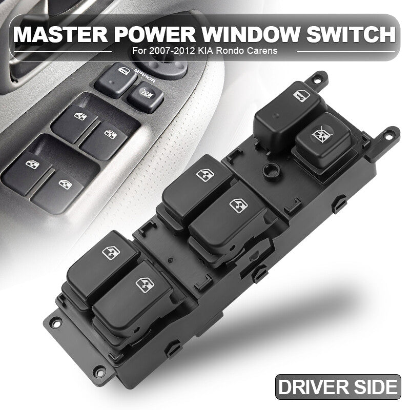 Left Driver Side Master Main Power Window Switch for KIA Rondo Carens 2007-2012