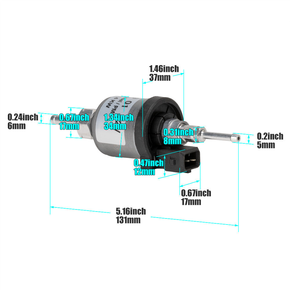 22451901 12V Fuel Metering Pump for 1-5KW Eberspacher Airtronic D2 D4 Automotive Diesel