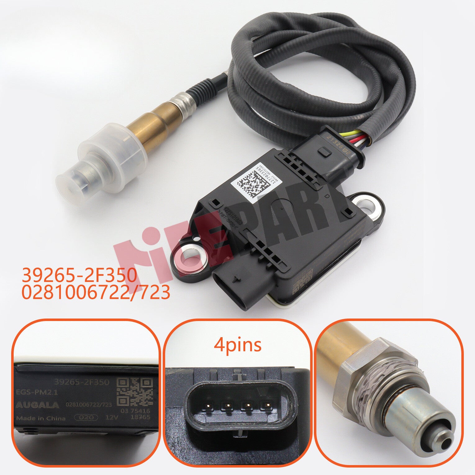 Particulate Matter Sensor 39265-2F350 compatible for Hyundai Santa FE 0281006722
