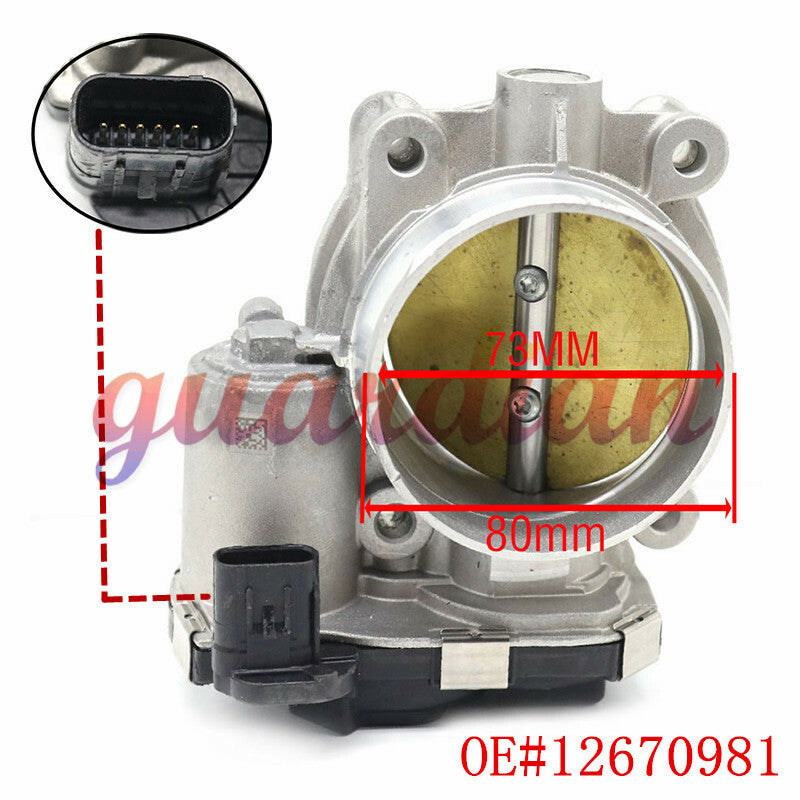 Throttle body 12670981 Applicable to for Cadillac CTS SRX XTS ATS for GMC Terrain Acadia 3.6L