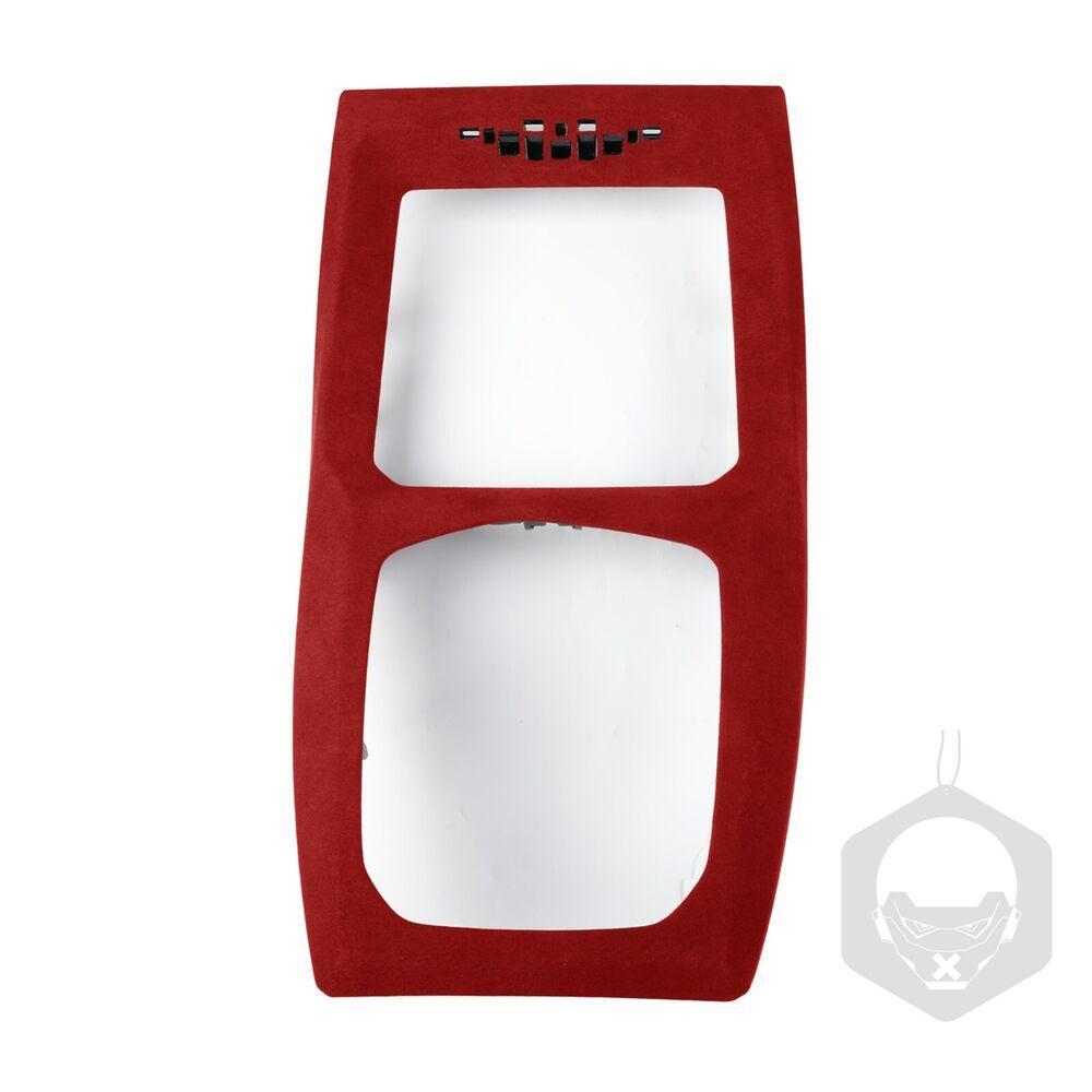 1x Inner Gear Shift Box Panel Cover Trim for BMW X3 G01 X4 G02 22-2023 Suede Red