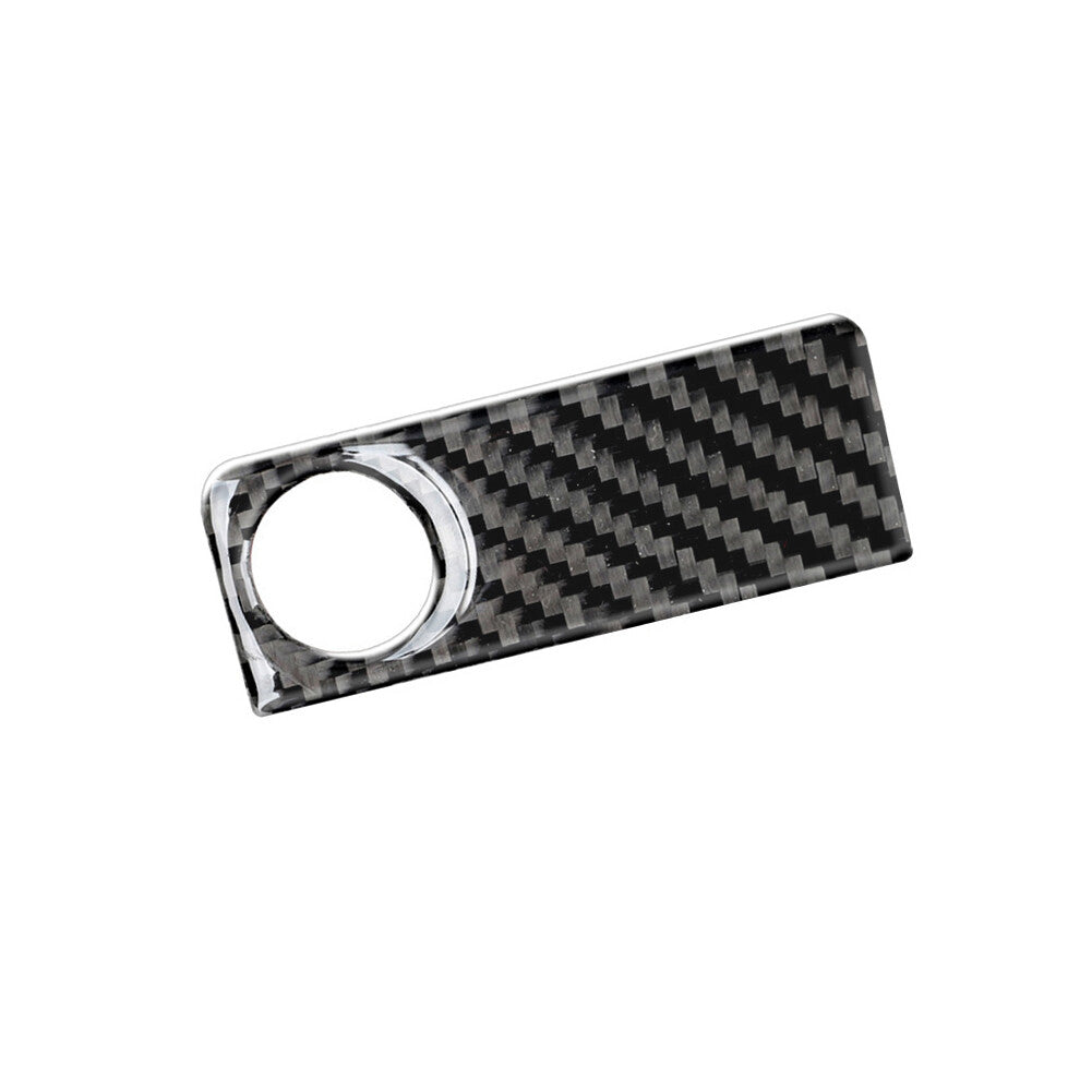 Carbon Fiber Passenger Glove Box Switch Cover Trim for Mazda CX-9 2010-2015