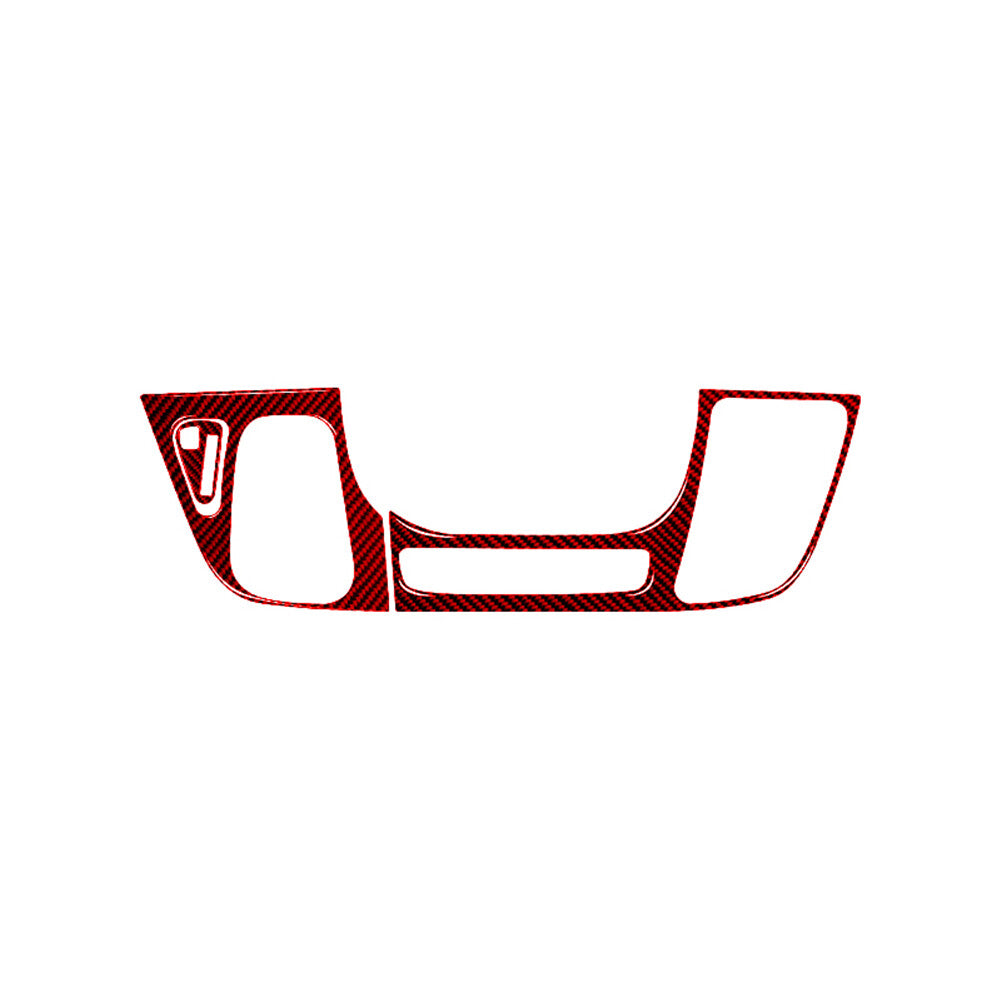 Red Carbon Fiber Gear Shift Out Frame Cover Trim for RAM Promaster 2014-2021