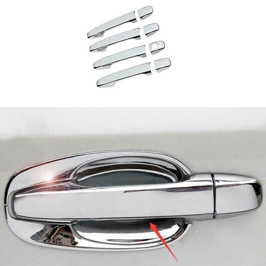 for Subaru Forester 2014-2018 Chrome Outside for Smart Door Handle Cover Trim 8PCS