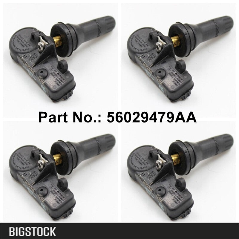 4PCS TPMS 56029479AA Tire Pressure Sensor Monitor System for CHRYSLER for Dodge for Jeep