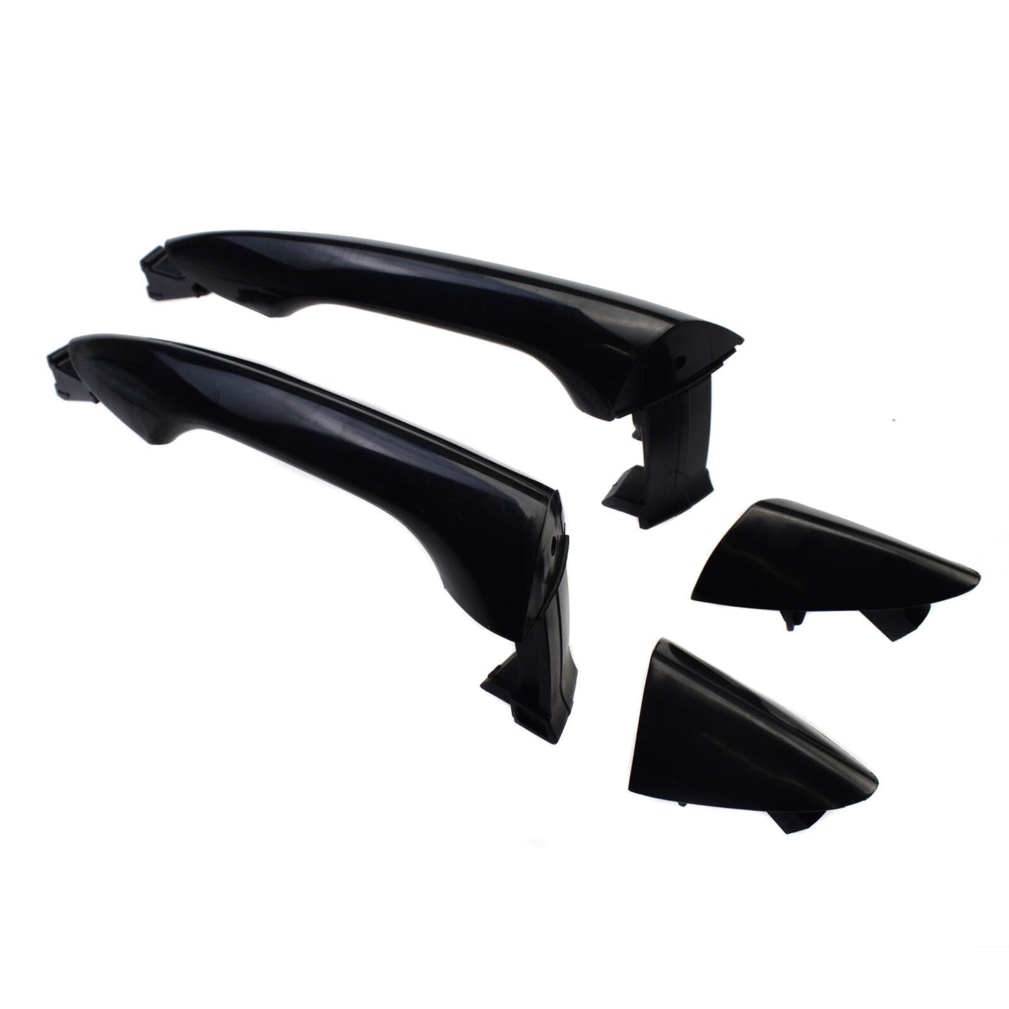Two-piece set of left and right exterior door handles suitable for Hyundai for Elantra 2011-2016.