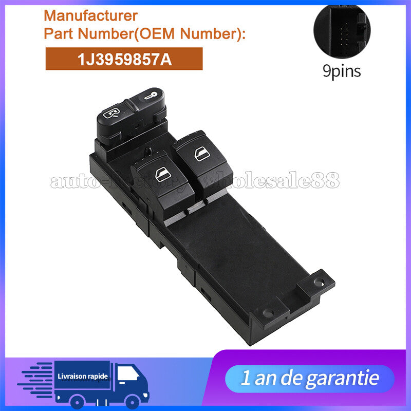 for VW for GOLF IV for PASSAT B5 for BORA for SEAT LEON TOLEDO COMMANDE DE LEVE VITRE BOUTON