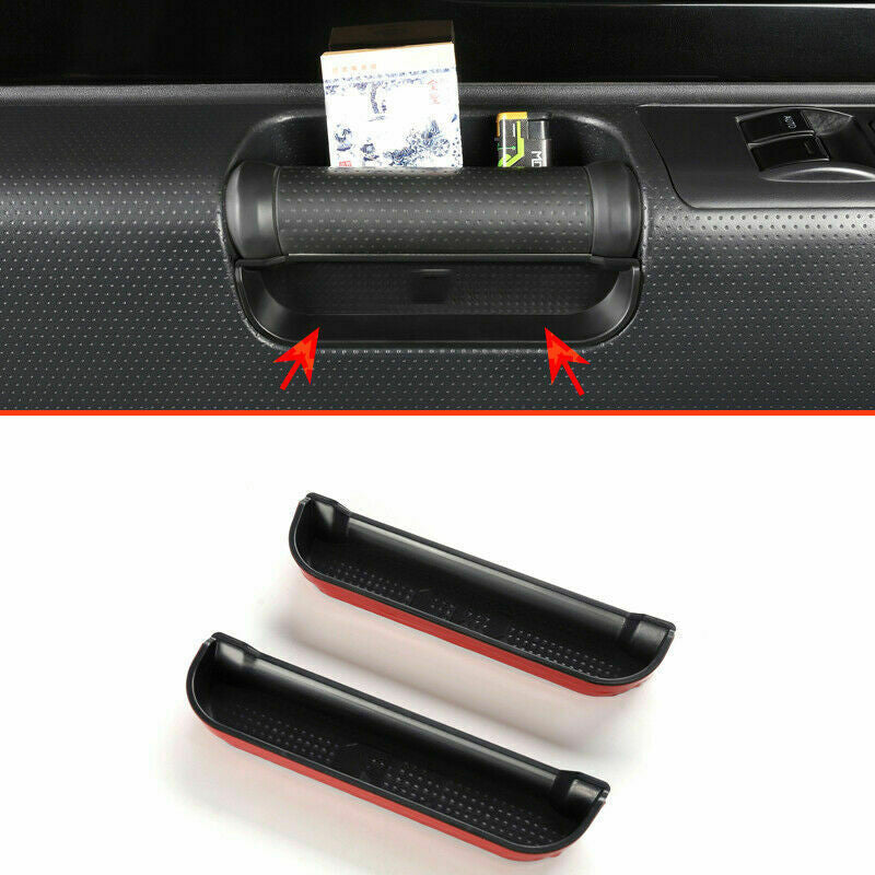 for Toyota FJ Cruiser 2007-2021 Inner Door Handle Armrest Storage Box Container