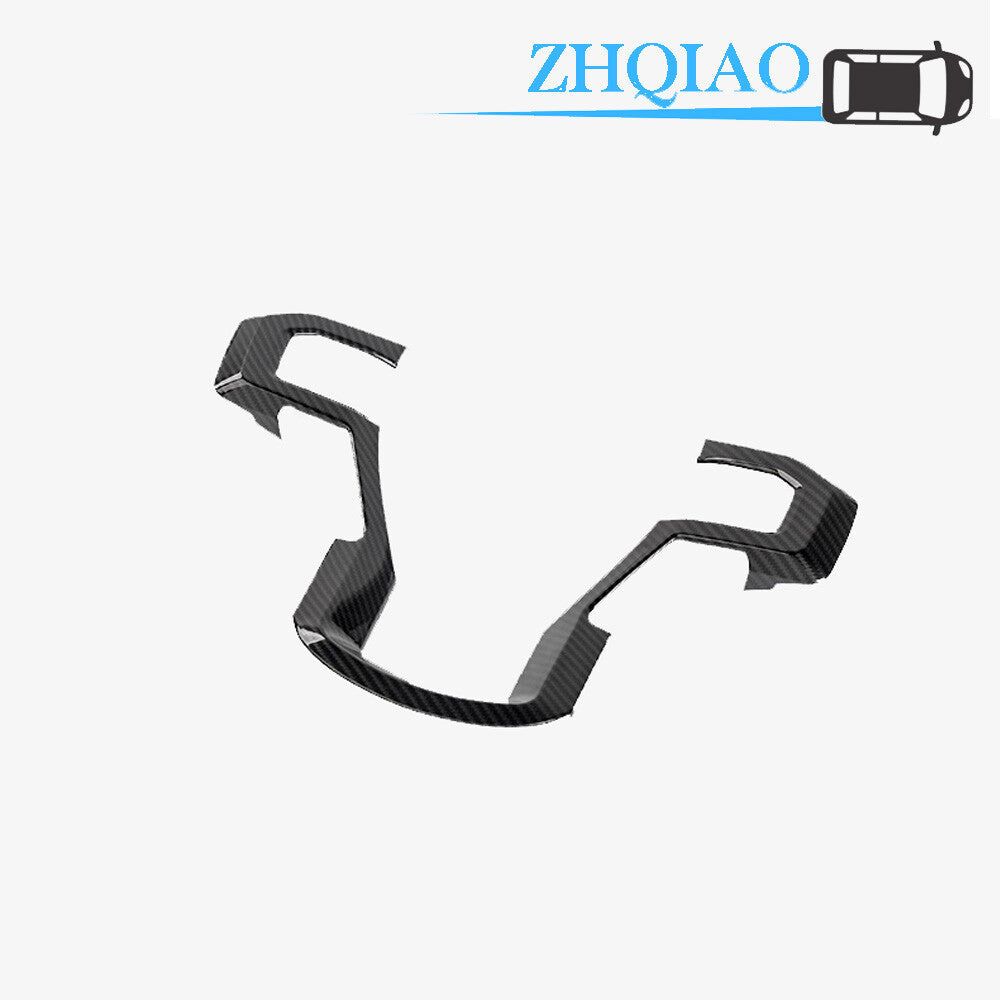 Black Inner Steering Wheel Moulding Panel Cover Trim for Ford F150 2015-2019