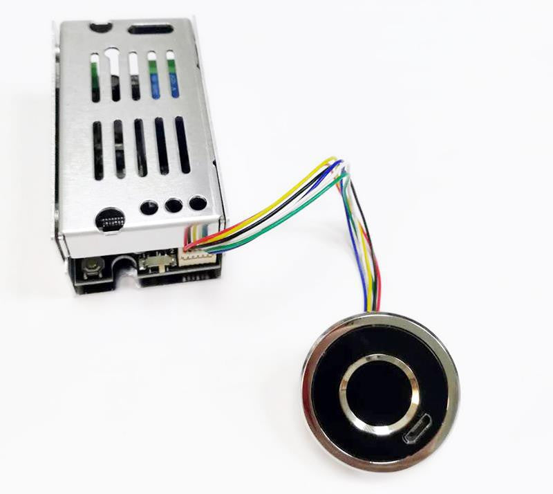 12V LED fingerprint control module for start and lock, suitable for door ignition 1x