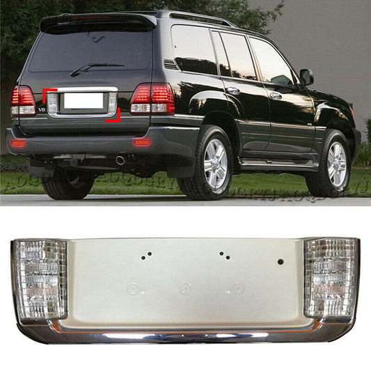 for Lexus LX470 2003-2007 Tailgate Rear Door License Plate Light Assembly White