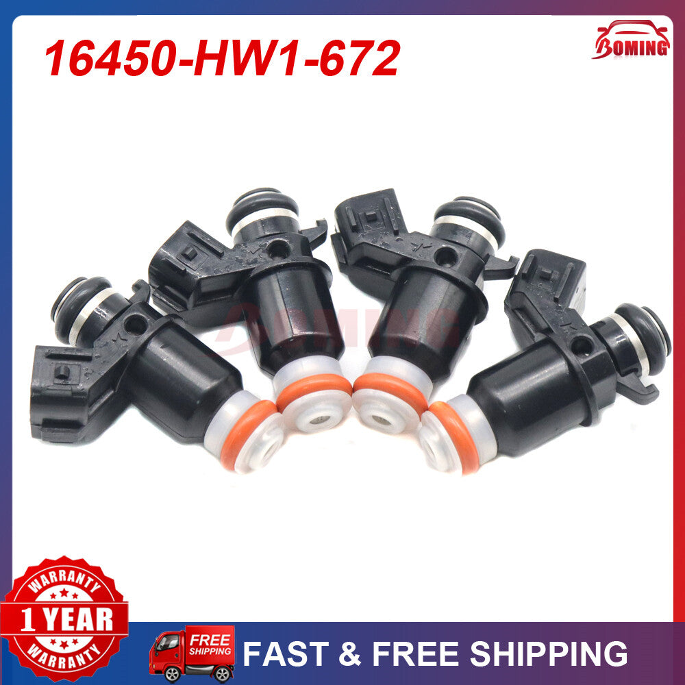 for Honda AquaTrax F12 F12X 02-07 R12 R12X Fuel Injectors 16450-HW1-672