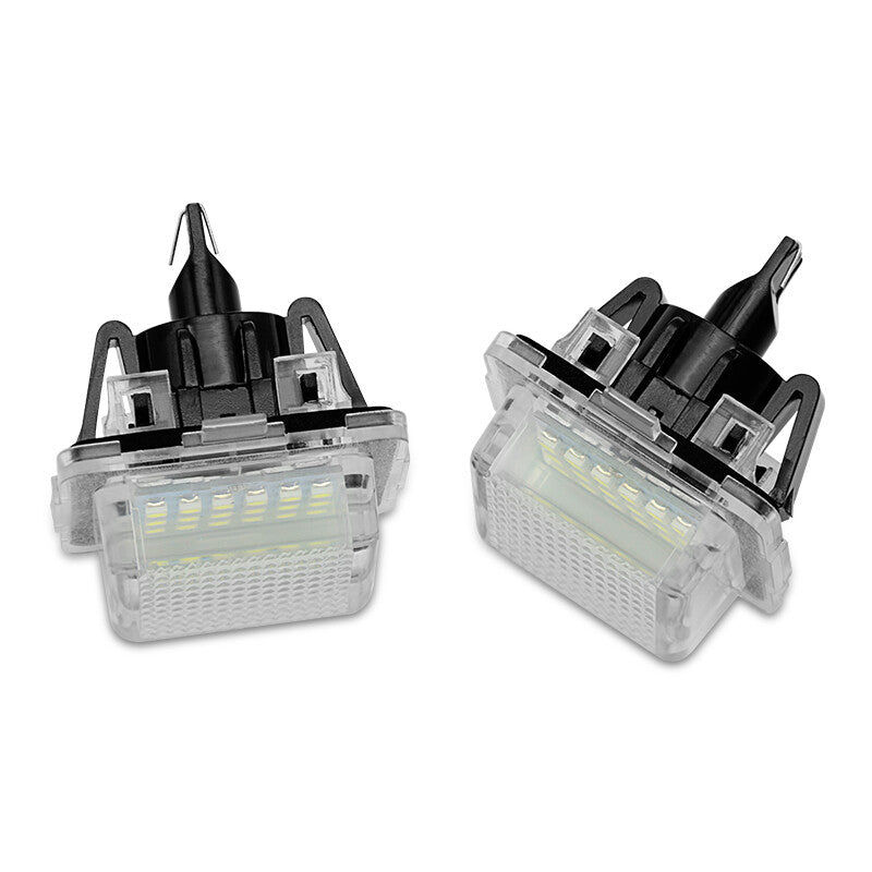 Rear LED Number License Plate Light Lamps for Mercedes Benz C-Class W204 2007-11