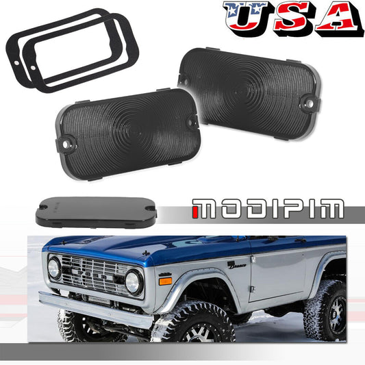 Smoke Stop Turn Signal Lens LH Right Hand Grip Applicable to for Ford for Mustang 1966 1967 1968