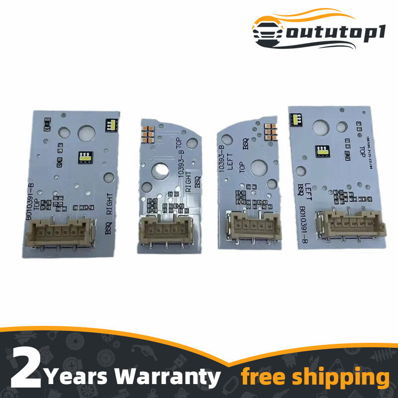 Four new LED panels are suitable for the for Infiniti QX30 high-LED headlights, DRL turn signals, LR turn signals, etc.