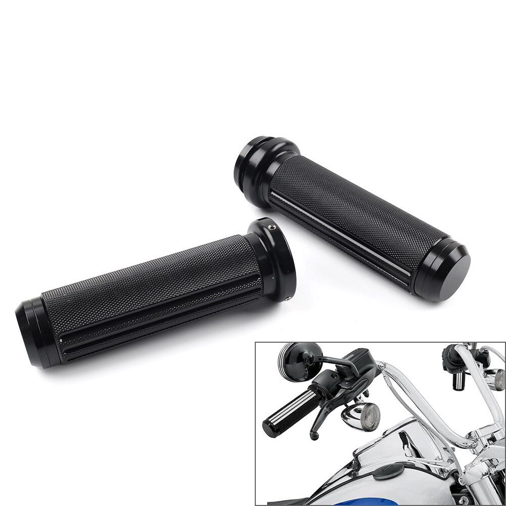 1 Handlebar Electronic Throttle Hand Grips for Harley Touring Softail
