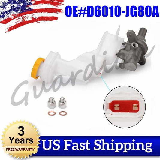 Brake Master cylinder D6010-JG80A is suitable for Nissan Rogue 2008 - 2015 (September 10th, 11th, 12th, 13th, 14th).