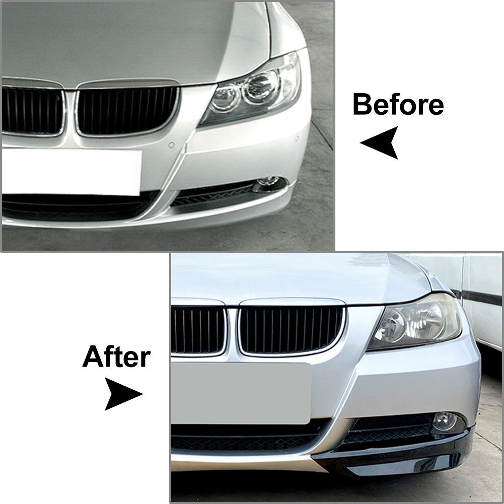 Front Bumper Lip Aprons for BMW 3 Series E90 E91 320i 330i 2005-2008