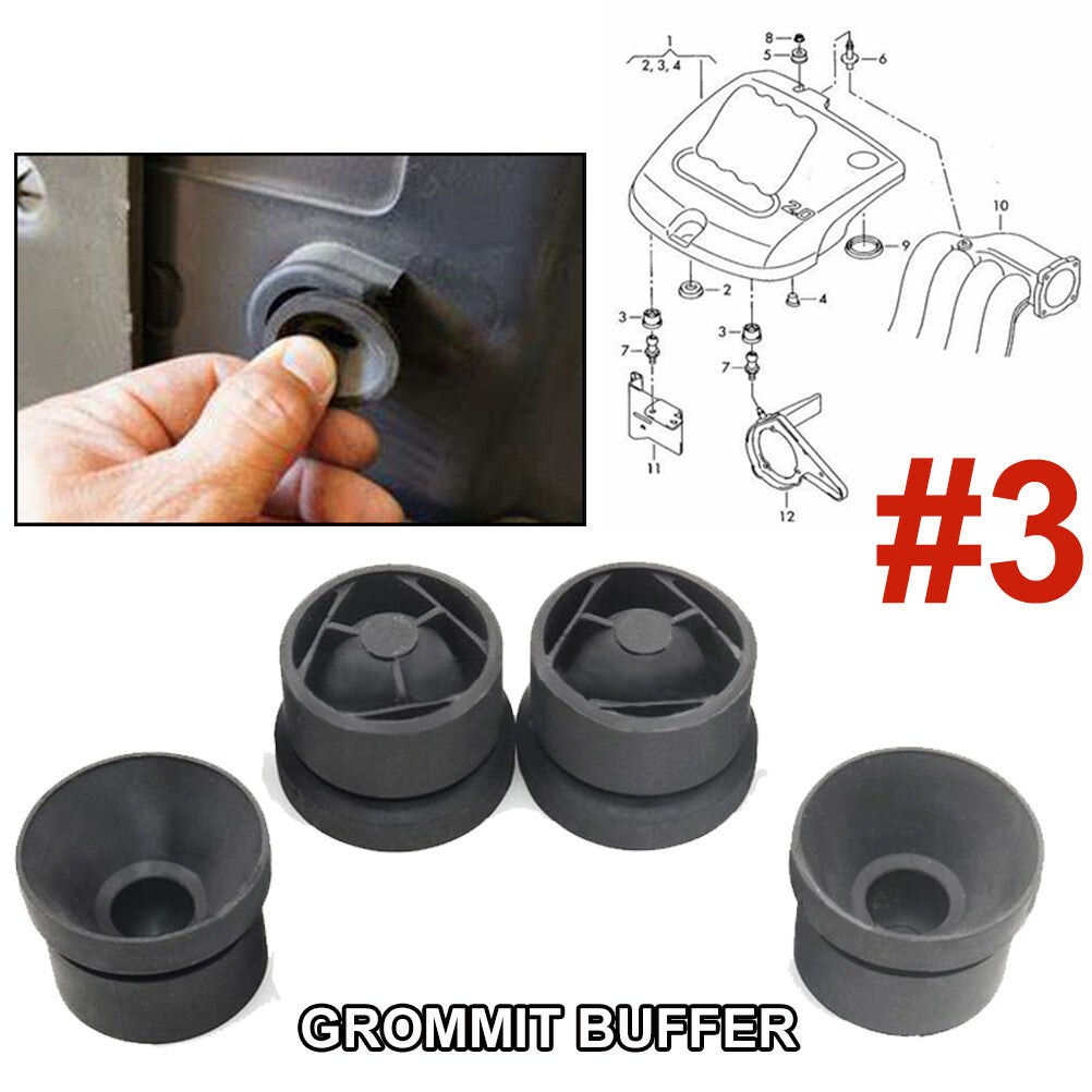 Engine Protective Board Rubber Cover Buffer Block for VW for Skoda for Audi 06A 103 226