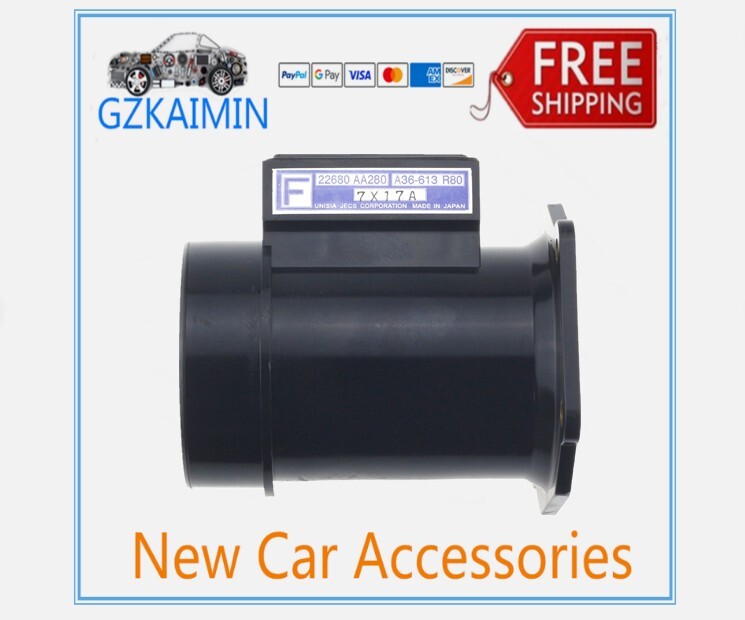 Mass airflow sensor 22680-AA280 for Subaru Impreza 1.6/1.8 (1997-1998-)