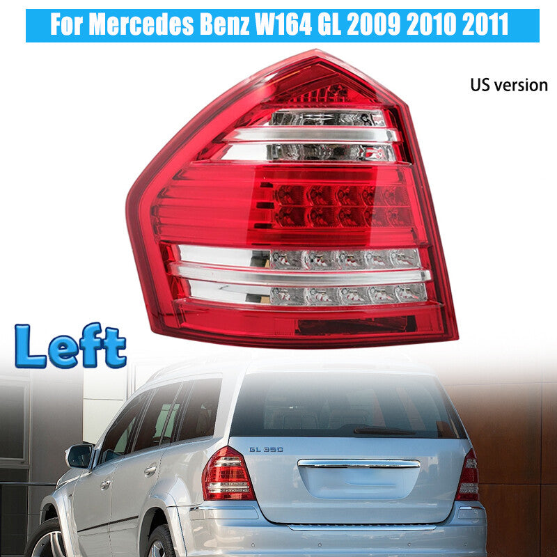Left LED Tail Light Rear Brake Lamp for Mercedes Benz W164 GL 2009 2010 2011