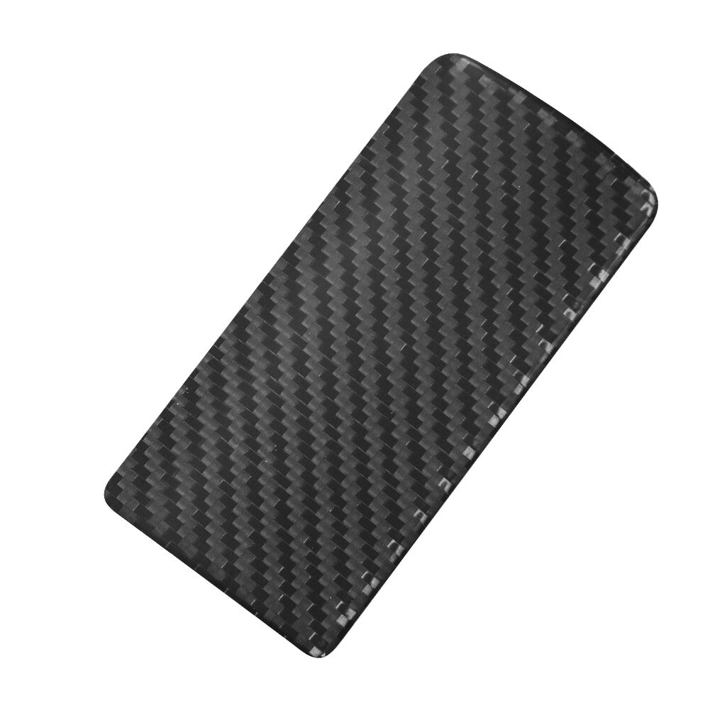 Carbon Fiber Center Console Storage Cover Trim for Toyota Hilux 2015-2021