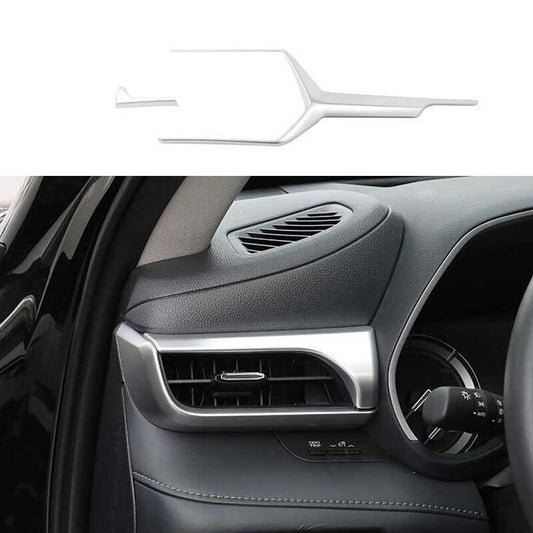 2020-2022 Middle Console Dashboard Strip Trim Matte Silver for Toyota Highlander