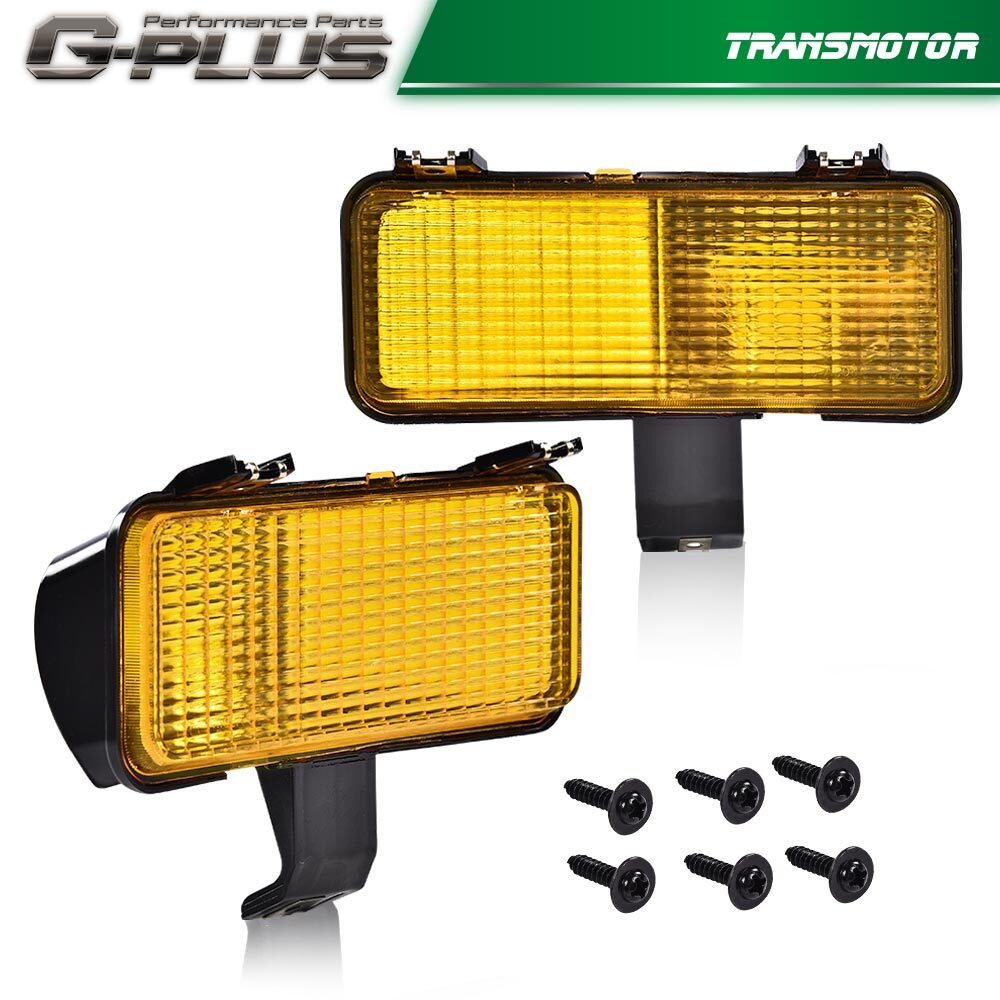 Yellow turn signal light for 1981-1982 for Chevrolet Silverado for GMC