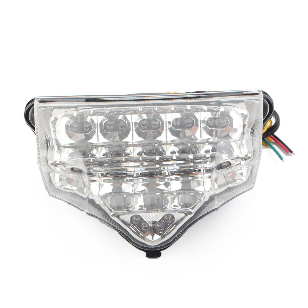 Fit for Yamaha FZ600 FZ6 FAZER 2004-2009 Taillights Brake Turn Signal Clear Lens