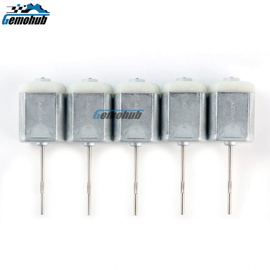 5pcs Knurl Shaft Micro Tailgate Lock Door Lock DC Motor 12000rpm