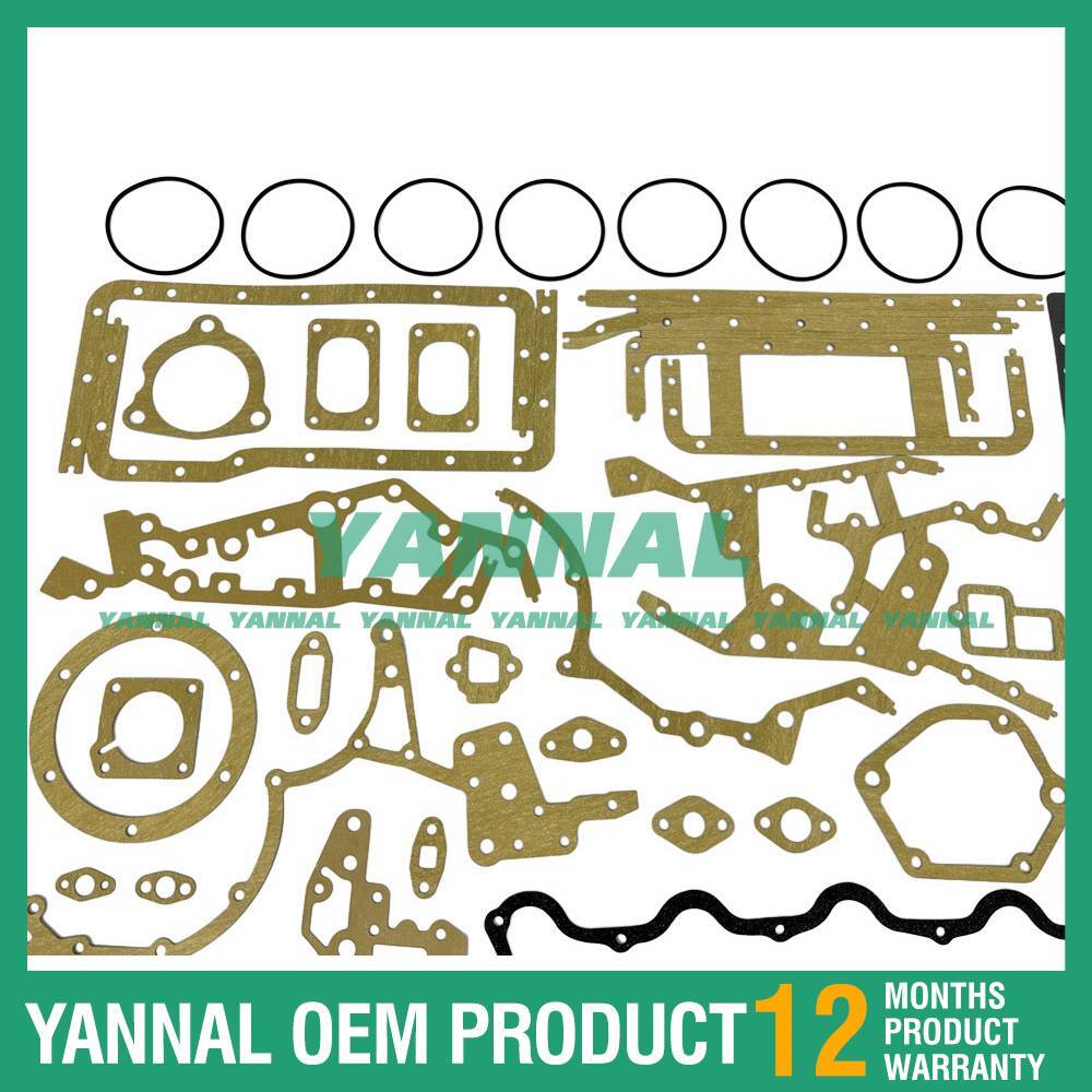 Complete gasket kit for Caterpillar 3304 road grader engine