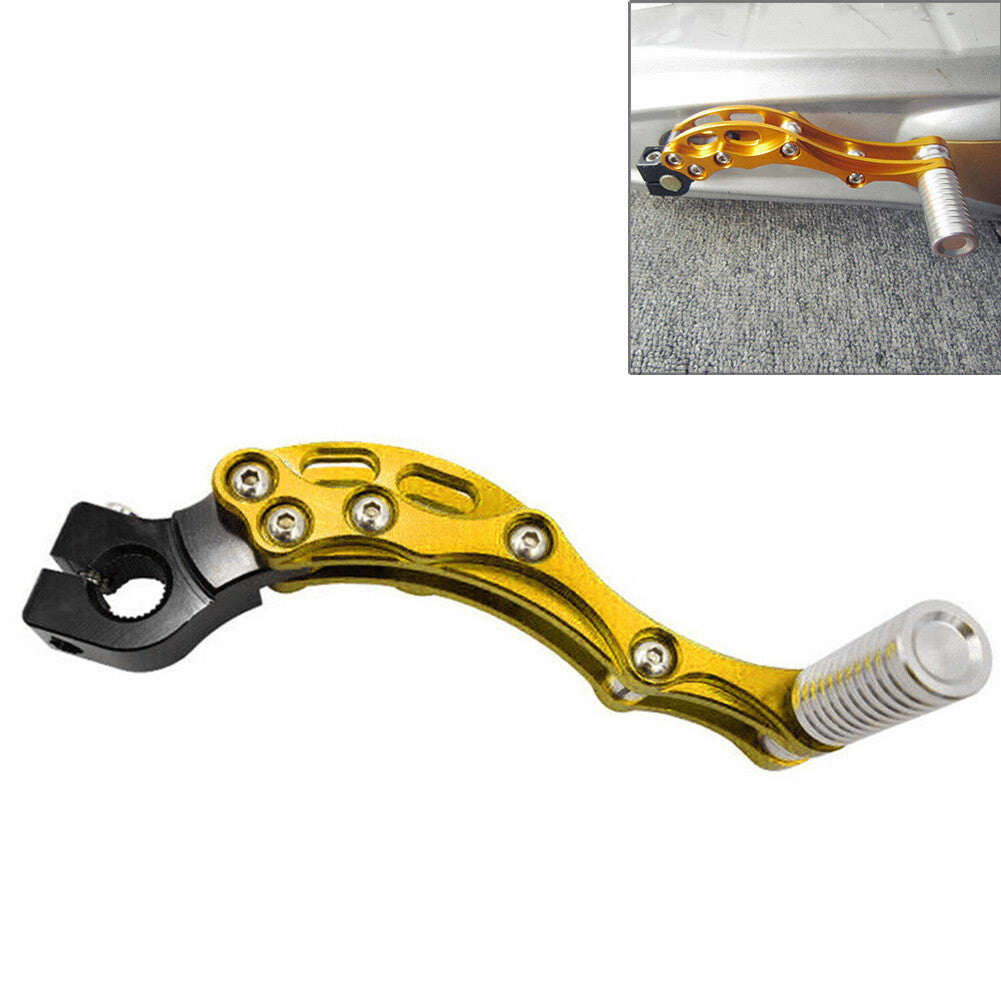 Modifizierte Motorhebel Motorrad Starterpedal Schalthebel Teile Universal Gold
